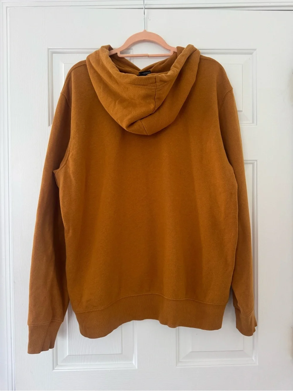 The North Face Men’s Pullover Hoodie in Mustard Color